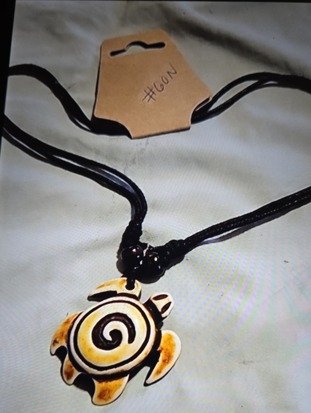 Handcrafted Turtle Pendant Necklace
